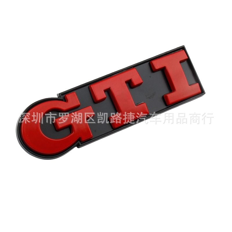 تسوق 3D Car Metal Grill Logo Badge Emblem Decals Sticker For VW GTI