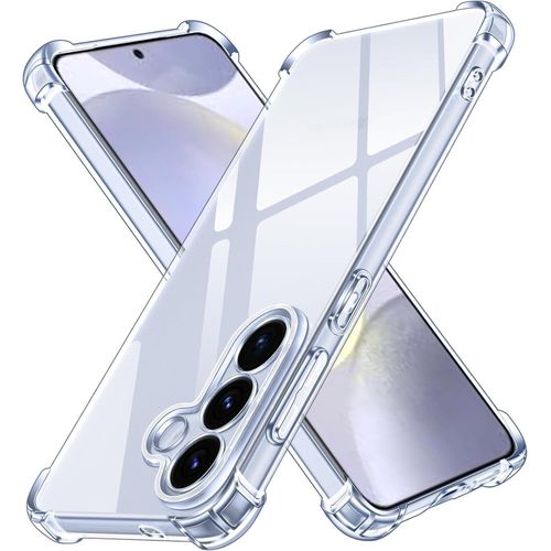 HD Clear Case for Samsung Galaxy S26 5G, Ultra Transparent Shockproof Silicone Protective Case with Reinforced Corners Slim Soft TPU Anti-Scratch Bumper Cover