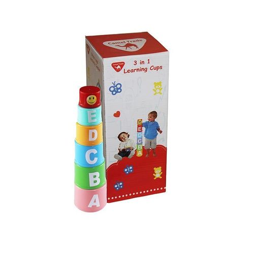 ABC 3 in 1 6-piece cup set