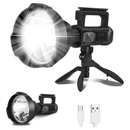 Desert Flashlight with Base – Rechargeable High Power Emergency Light