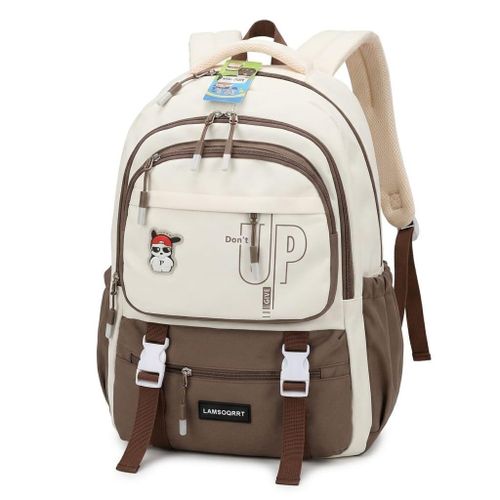 Imported Waterproof School Backpack with Modern Design and Spacious Storage for Books, Notebooks and Laptop