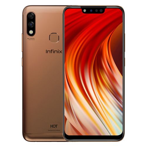 موبايل انفنکس هوت ٧ برو من جوميا  Infinix X625C Hot 7 Pro - 6.2 بوصة 64 جيجا بايت/4 جيجا بايت موبايل انفنکس هوت ٧ برو  بني