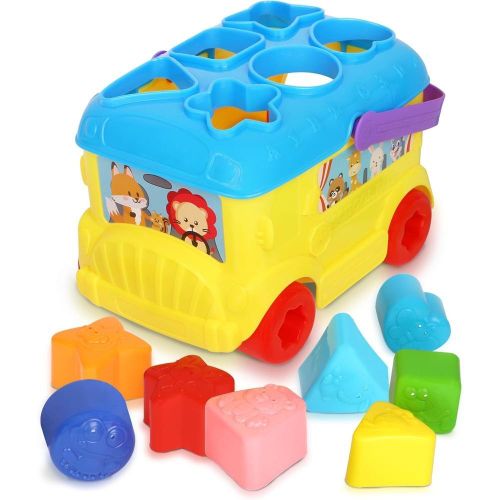 My First School Bus Shape Sorter 16 Blocks - 21403