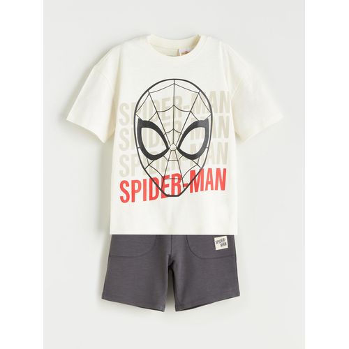 Spiderman Printed Boy's T-Shirt And Shorts 2 Pack