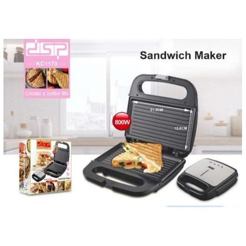 Sandwich Maker Stainless Steel, KC1170 800W