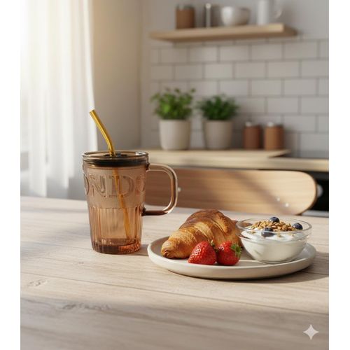 A mug with a lid and shalimoh – a stylish travel cup with an integrated lip, heat-resistant material, and an attractive color that turns every sip into a moment of joy with high quality.
