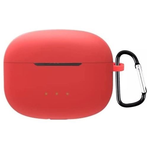 Silicone Case Protect Cover Anti-scratch Sleeve Fit Oraimo FreePods 3- Red
