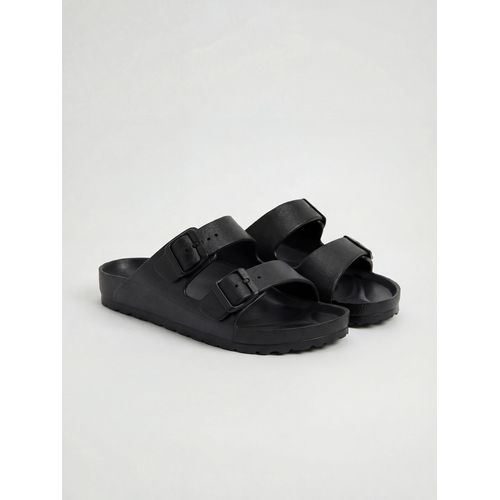 Mens Double Strap Sliders