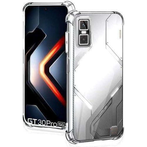 Silicone Transparent TPU Gorilla Anti-shock Protector Camera Shockproof Corners Compatible with Infinix GT 30 Pro