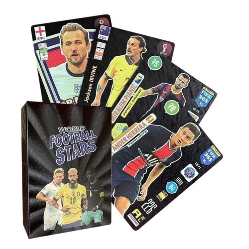 Football Soccer Star Cards - UEFA Champions League & Euro 2024 Collectible Set