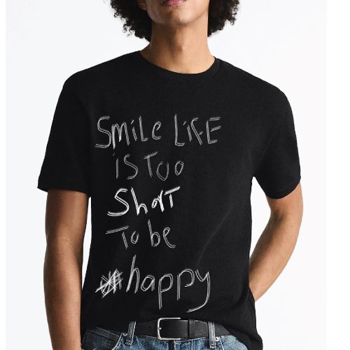 Men's BASIC T-Shirt-BLACK