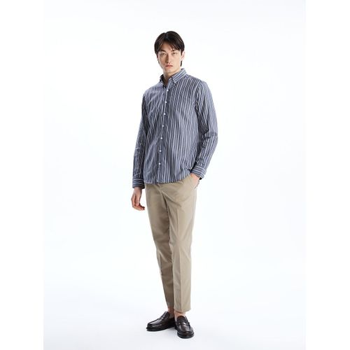 Standard Fit Twill Men's Trousers