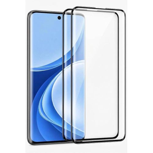 Lion Store Screen Protector for Realme GT6: Ultra-clear tempered glass, scratch-resistant, bubble-free, 9H hardness, high-quality full-coverage transparent film (2-pack).