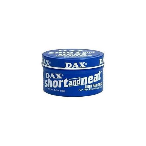 Short and Neat Hair Cream – Light Hold Hair Dressing – Blue Tin – 99g