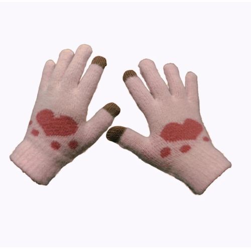 Smooth Wool Gloves To Warm Your Hands With Availablity To Use Mobile Touch