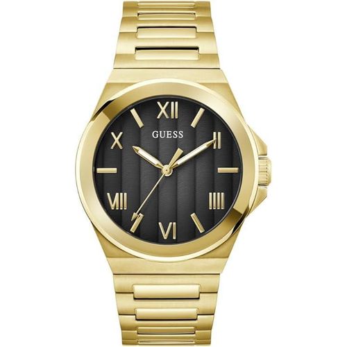 Men's watch stainless steel black dial GW0789G2