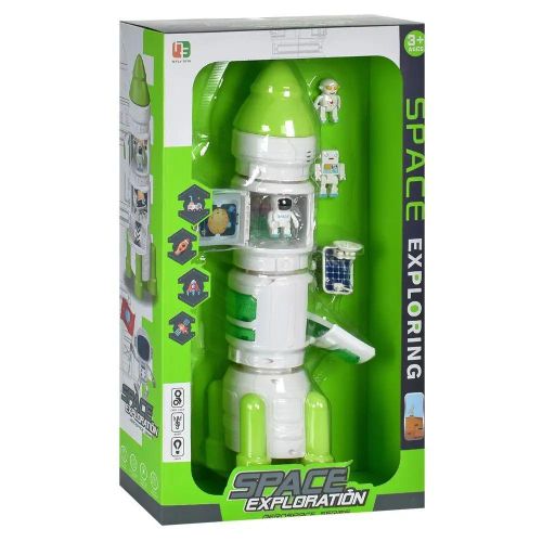 Space Exploration Rocket with Figures Aerospace Series - SE49