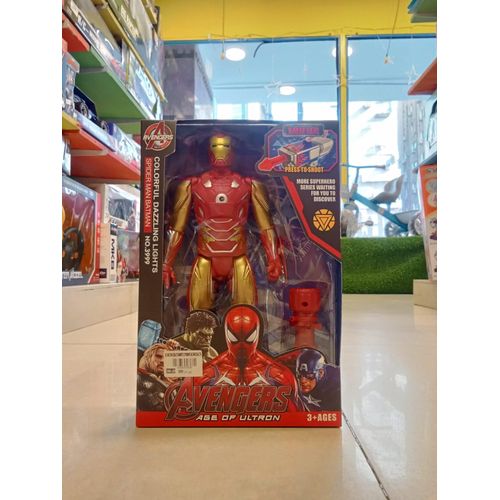 Iron Man 3999 Original Collectible Action Figure - Marvel Avengers Tony Stark Highly Detailed Vibrant Display Model - Perfect Gift for Fans & Collectors