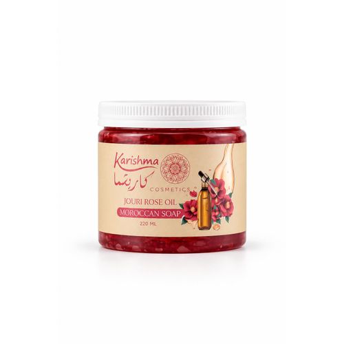 Jouri Rose Oil Moroccan Soap