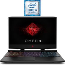 Omen 15-dc0045nr لاب توب ألعاب - Intel Core I7-8750H - 32 جيجا بايت رام - 512 جيجا بايت SSD - 15.6 بوصة FHD - 8 جيجا بايت GTX 1070 - Windows 10 - لوحة مفاتيح إنجليزية