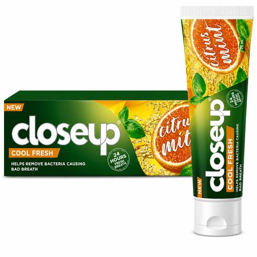 Cool Fresh Orange Gel Toothpaste 75ml - Fresh Breath Toothpaste