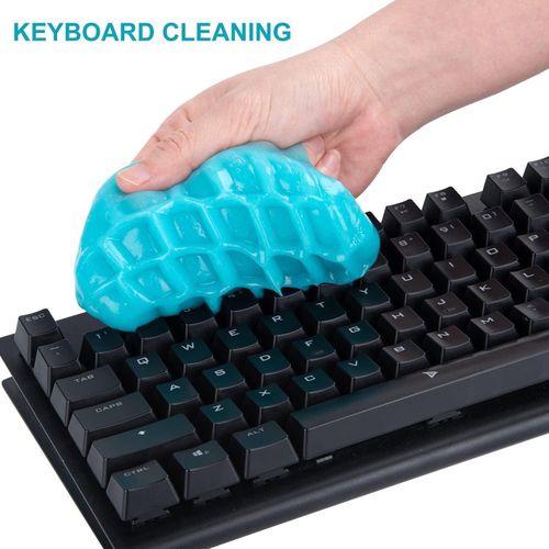 Reusable Silicone Cleaning Paste – Cleans Hard-to-Reach Areas, No Residue Left, Perfect for Dust and Dirt Removal in Cars, Keyboards – 200g (3 pieces)