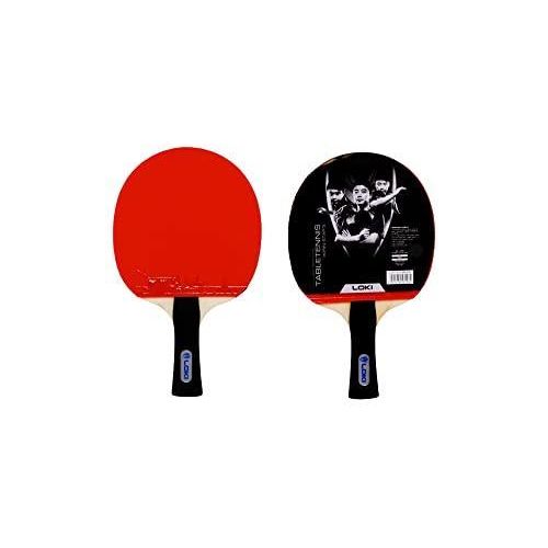 Rockeis-55 Table Tennis Racket Set, Level 1000 - Multicolor