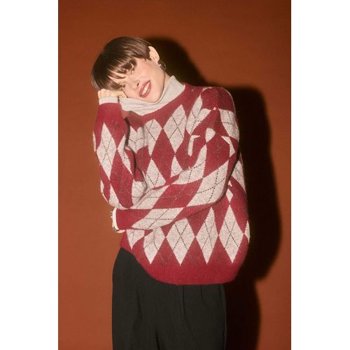Relax Fit Crew Neck Knitwear Pullover