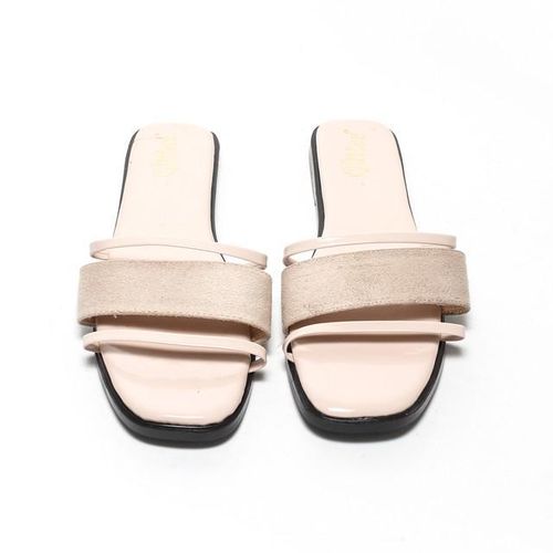 Women Slippers - Beige