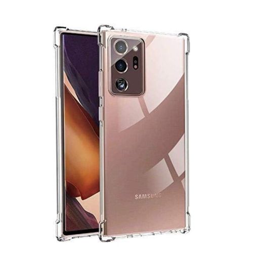 جراب سامسونج جالاكسي نوت 20 ألترا - غطاء شفاف مقاوم للصدمات