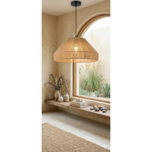 single linen pendant