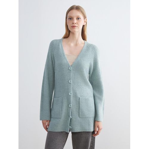 V Neck Women's Knitwear Cardigan