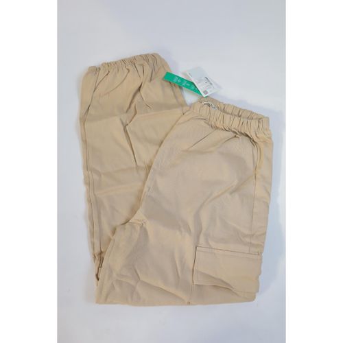Girl Parachute Cargo Cotton Trousers
