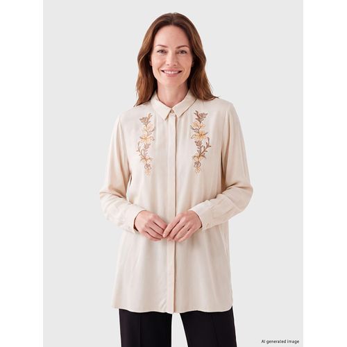 Embroidered Women's Shirt Tunic