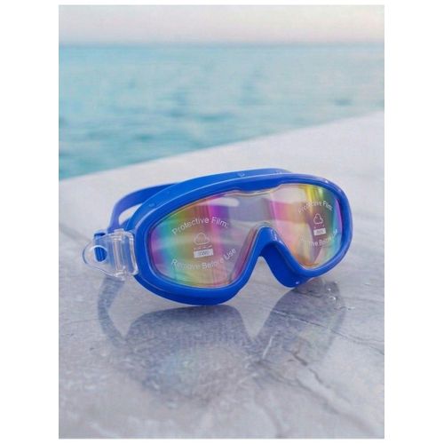 Mirrored Panoramic Swim & Diving Goggles with Anti-Fog UV Protection