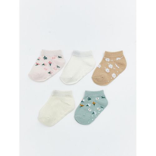 Baby Girls Trainer Socks 5 Pack