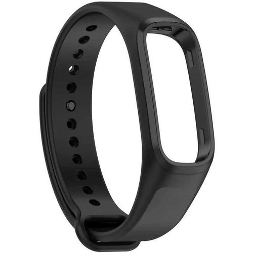 Soft Adjustable Silicone Strap Compatible With Oppo Smart Band (Black)