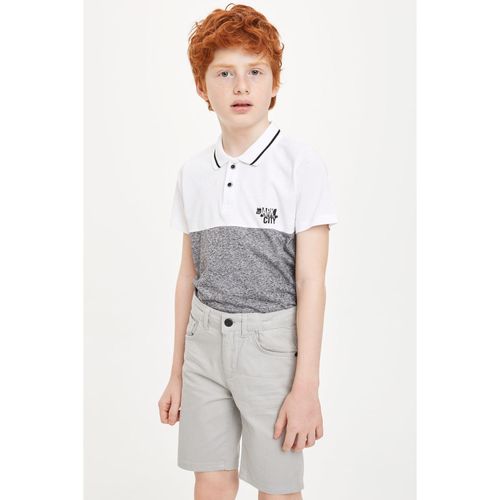 Regular Fit Short Sleeve Polo T-Shirt Men Kids