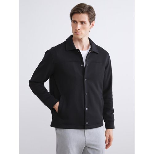 Comfortable Fit Shirt Collar Men's Jacket