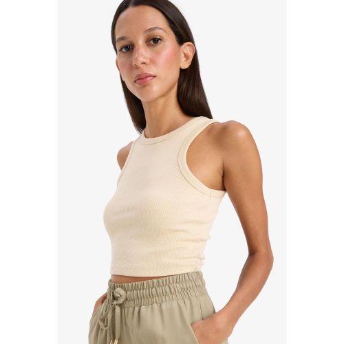 Woman Fitted Athlete - BEIGE