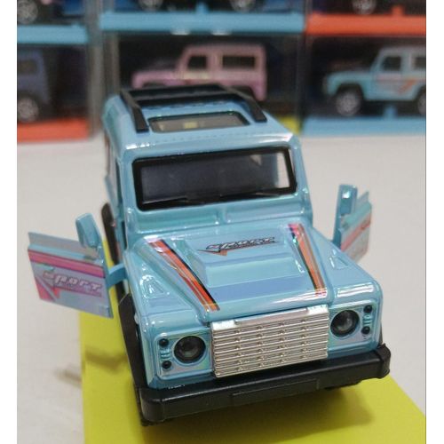 METAL 4*4 DIE CAST CAR TOY/METALIC BLUE
