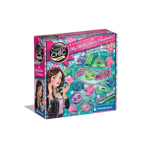 Clementoni Crazy Chic Jewels My Multicolour Pendants Jewelry Set