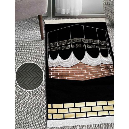 Padded and Quilted Prayer Mat, Comfortable Capitone Style Islamic Prayer Rug, Soft Cushioned Salah Mat for Enhanced Comfort During Worship