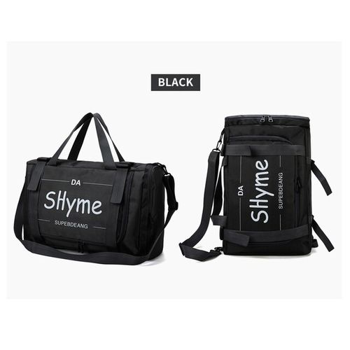 Backpack For Gym, Travel, Trekking, Club And Safari - Davill - Black