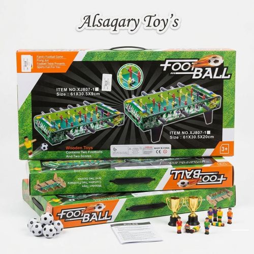 Medium Desktop Foosball Table – Portable Wooden Football Game