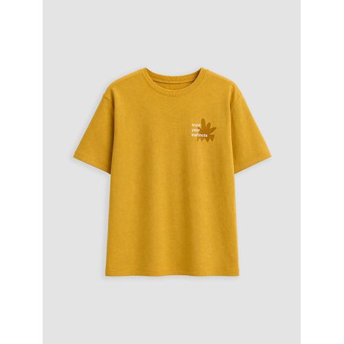 Crew Neck Printed Boy's T-Shirt