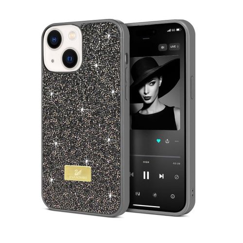 Case For iPhone 13iPhone 14 Case Glitter Sparkle Diamond Crystal Bling Case with Bling Ultra Thin Lightweight Full Body Shockproof Anti-Scratch Protective Cover