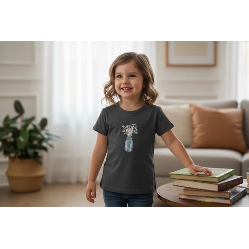 Girls Cotton T-shirt short-sleeved
