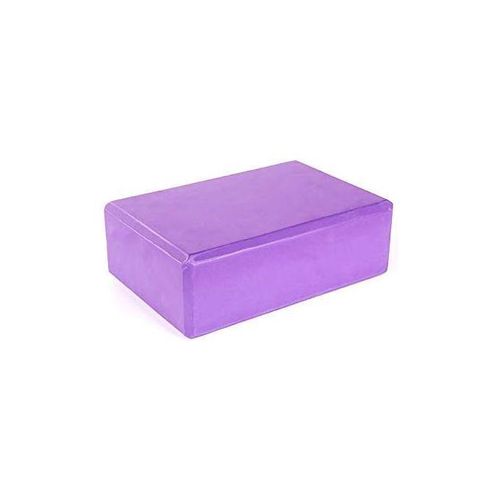 High-Density Foam Yoga Block Cube, Non-Slip EVA Foam Yoga Brick for Deep Stretching, Balance & Alignment Support, Portable Fitness Prop for Yoga, Pilates & Home Workouts-multicolor