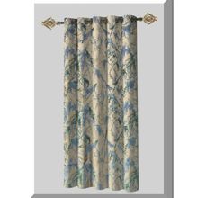 Ja-H 233 Curtain Jacquard In Silk- Multi Colors - W130 L250